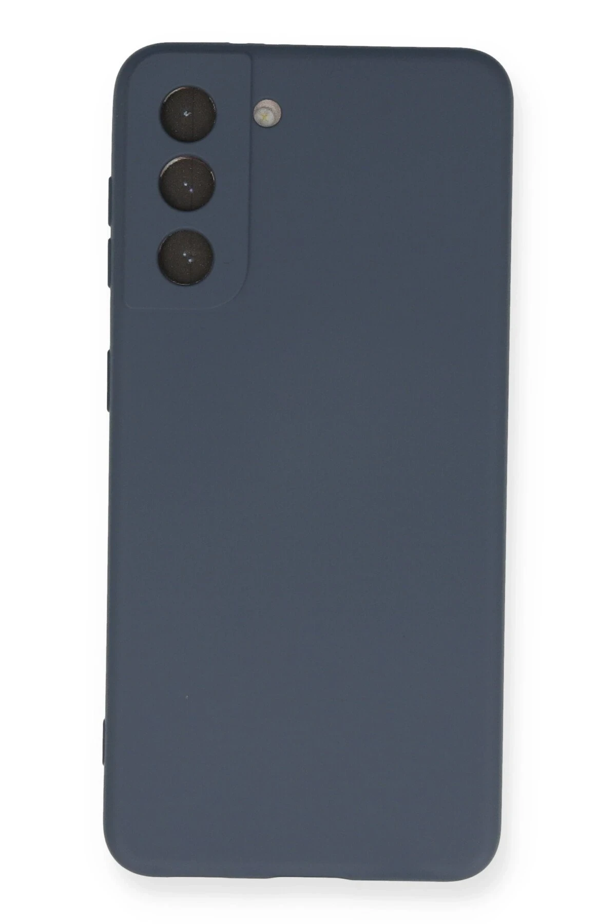 Newface Samsung Galaxy S21 FE Kılıf Nano içi Kadife Silikon - Gri