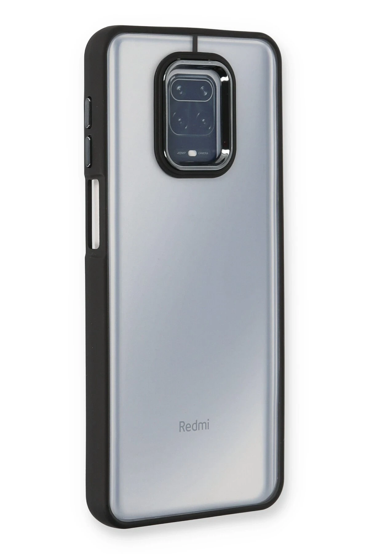 Newface Xiaomi Redmi Note 9 Pro Kılıf Dora Kapak - Siyah