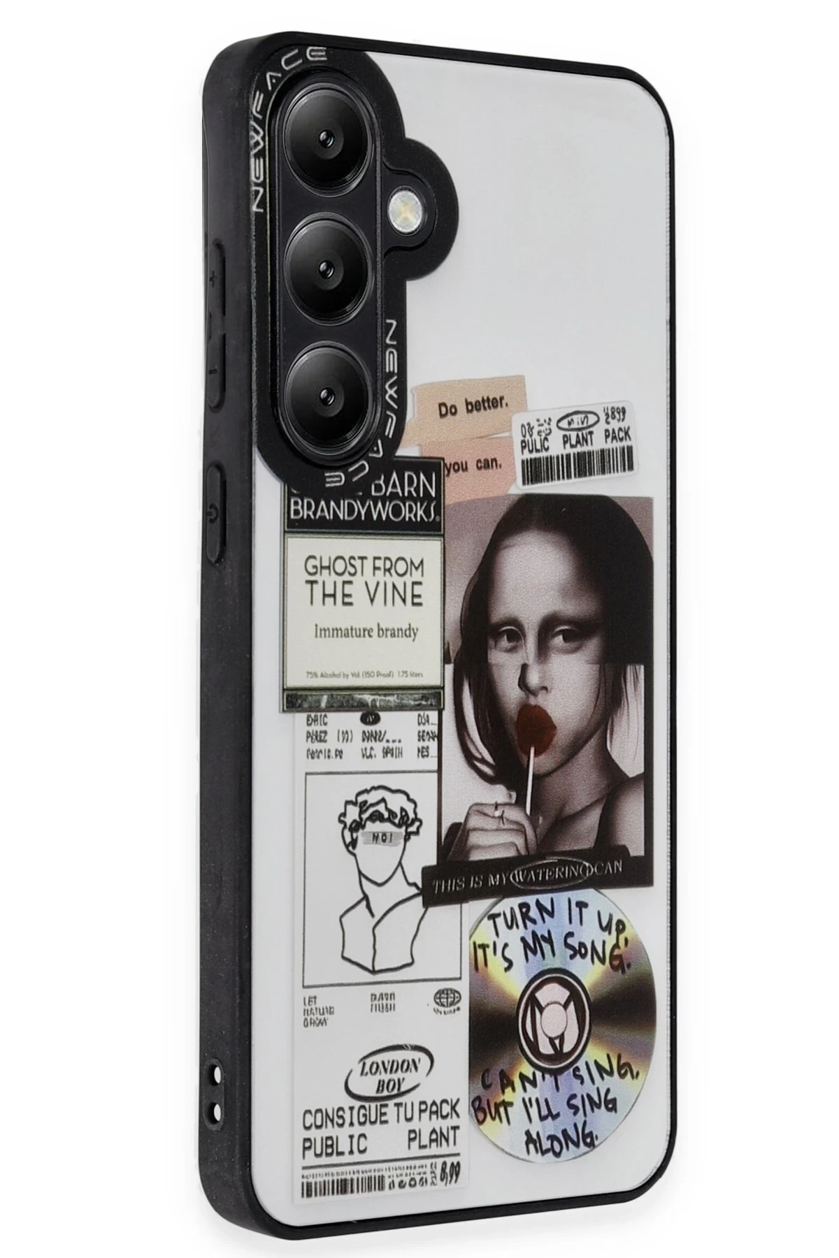Newface Samsung Galaxy M34 5G Kılıf Mirror Desenli Kapak - Mirror - 2