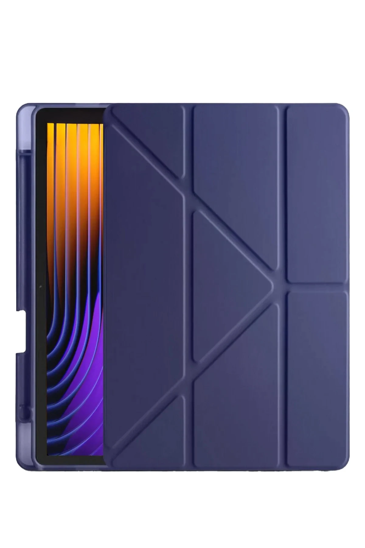 Newface Xiaomi Pad 7 Pro Kılıf Kalemlikli Mars Tablet Kılıfı - Lacivert