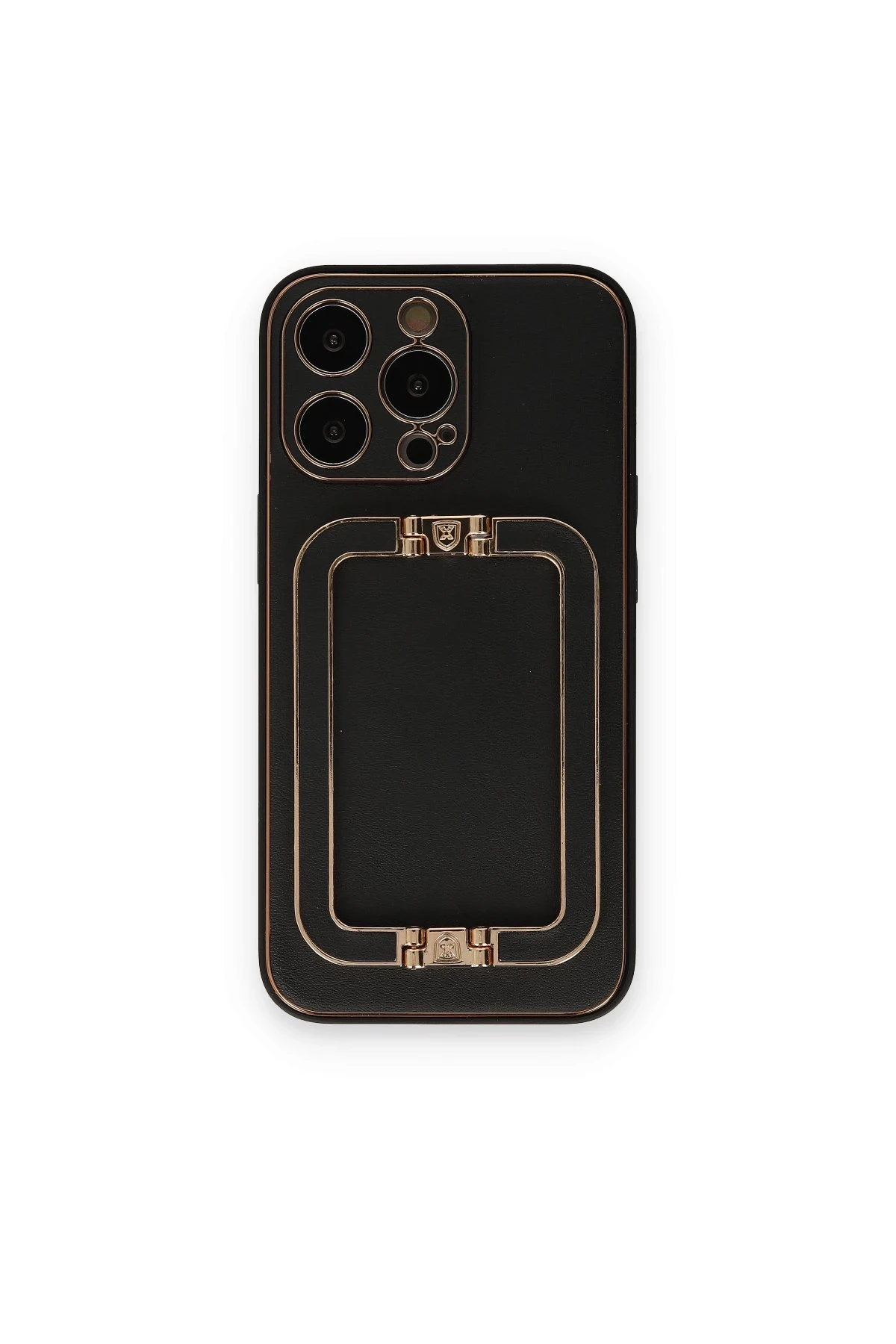 Newface iPhone 14 Pro Kılıf Coco Elit Kapak - Siyah