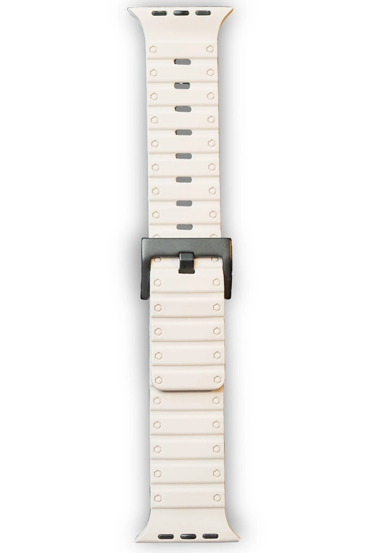 Newface Apple Watch 42mm Magnus Mıknatıslı Silikon Kordon - Yıldız Işığı
