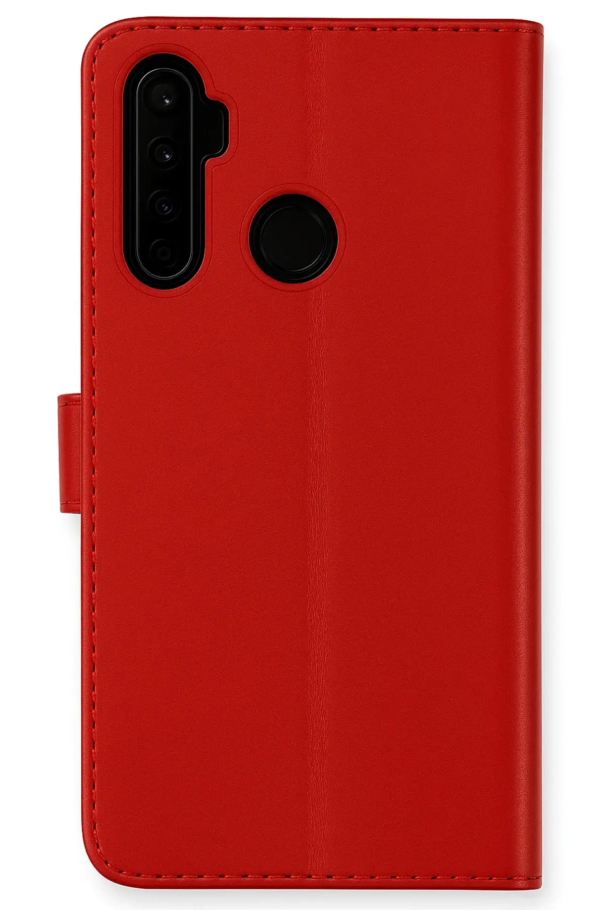 Newface Realme 6i Kılıf Trend S Plus Kapaklı Kılıf - Kırmızı