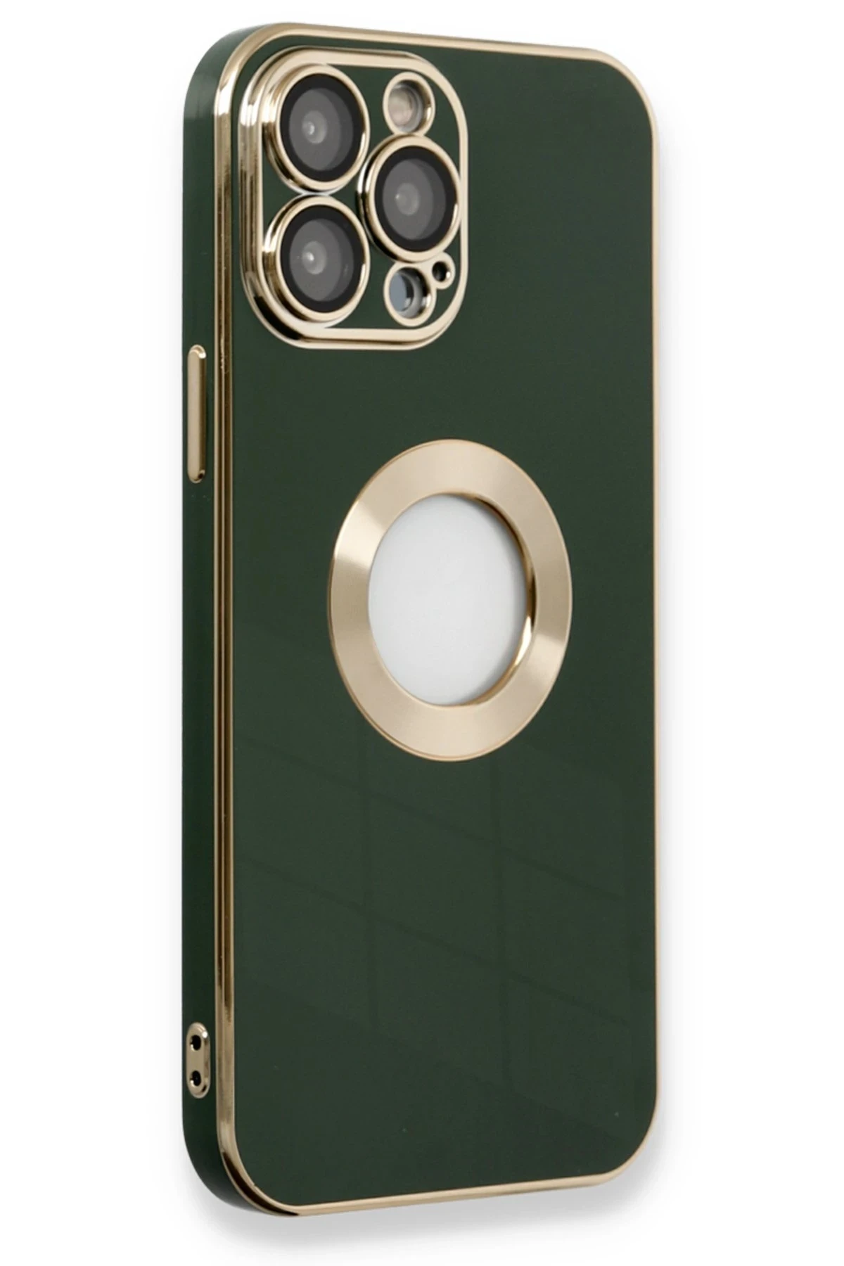 Newface iPhone 14 Pro Max Kılıf Store Silikon - Yeşil