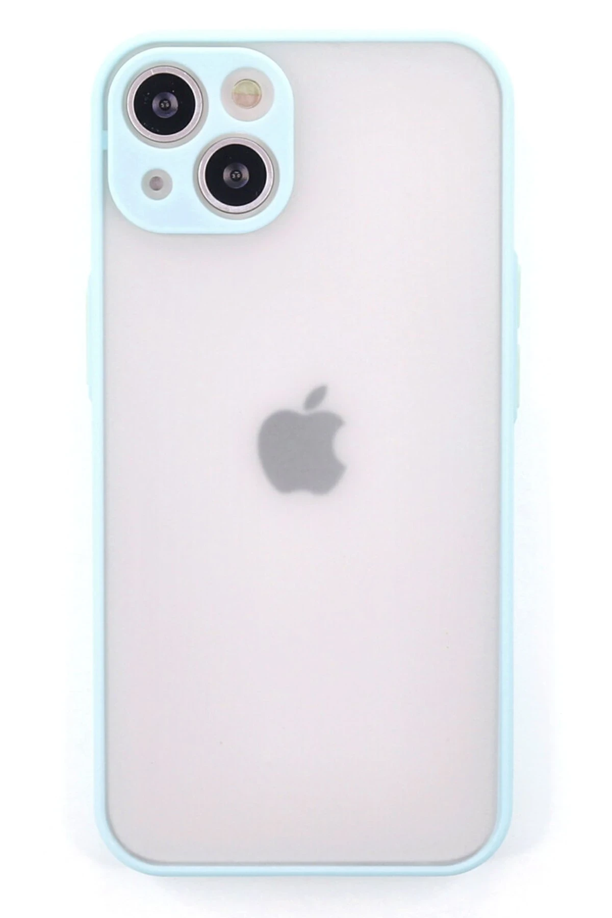 Newface iPhone 15 Kılıf Montreal Silikon Kapak - Turkuaz