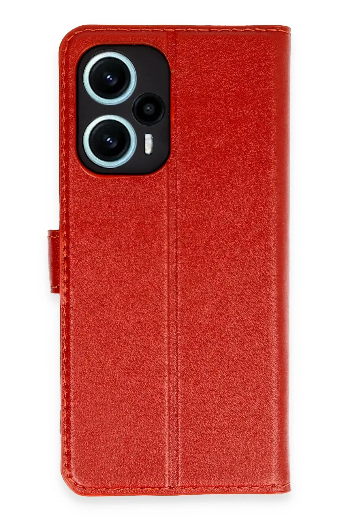 Newface Xiaomi Poco F5 Kılıf Trend S Plus Kapaklı Kılıf - Kırmızı
