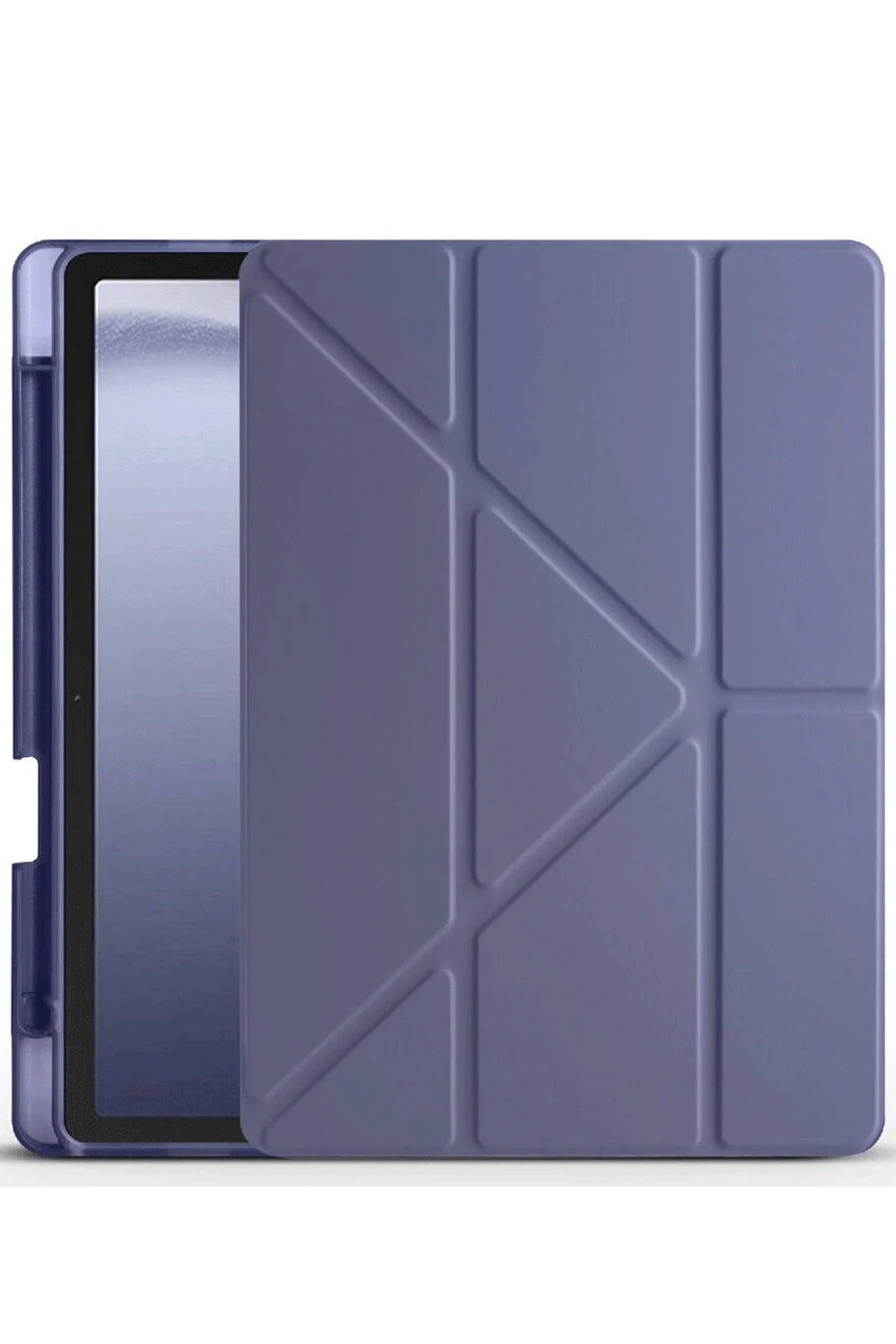Newface Xiaomi Redmi Pad Pro 12.1 Kılıf Kalemlikli Mars Tablet Kılıfı - Açık Mor