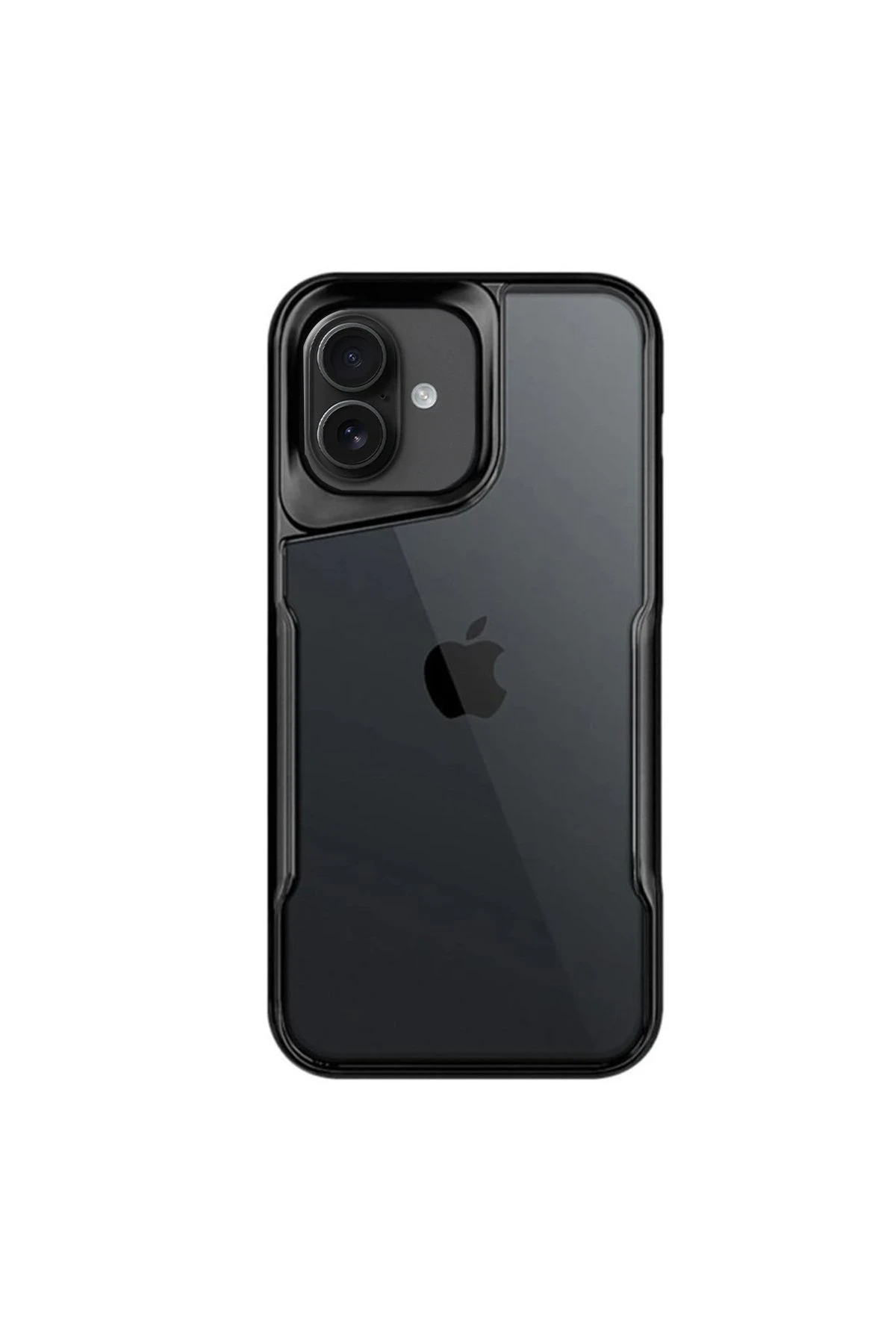 Newface iPhone 16 Plus Kılıf Boyi Silikon Kapak - Siyah