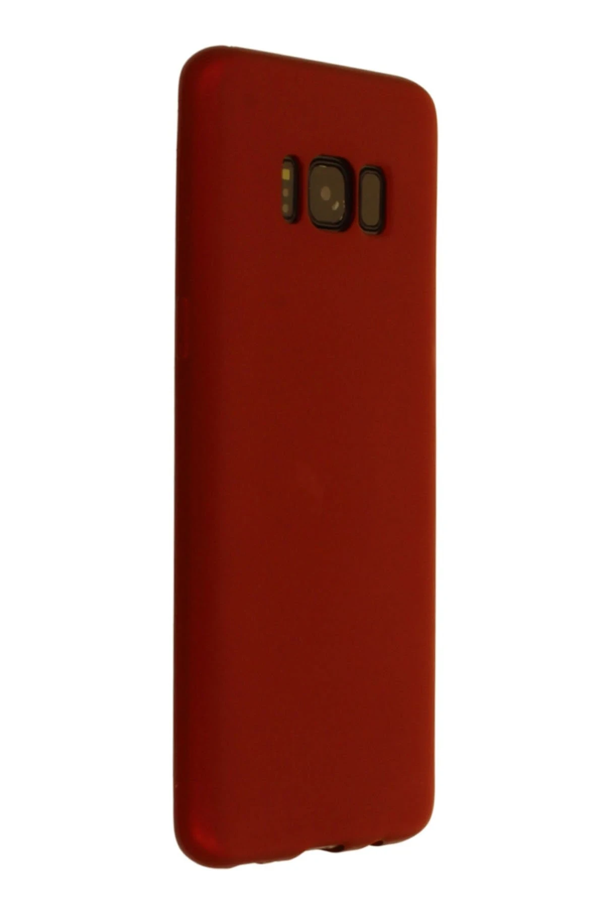 Newface Samsung Galaxy S8 Kılıf First Silikon - Bordo