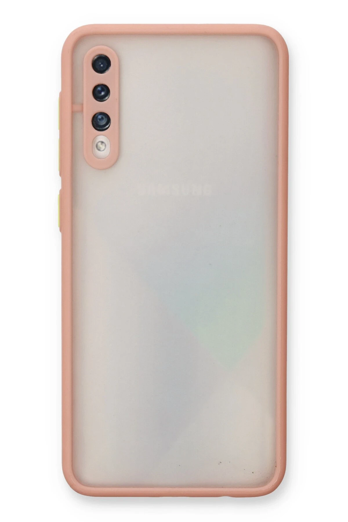 Newface Samsung Galaxy A30S Kılıf Montreal Silikon Kapak - Pembe