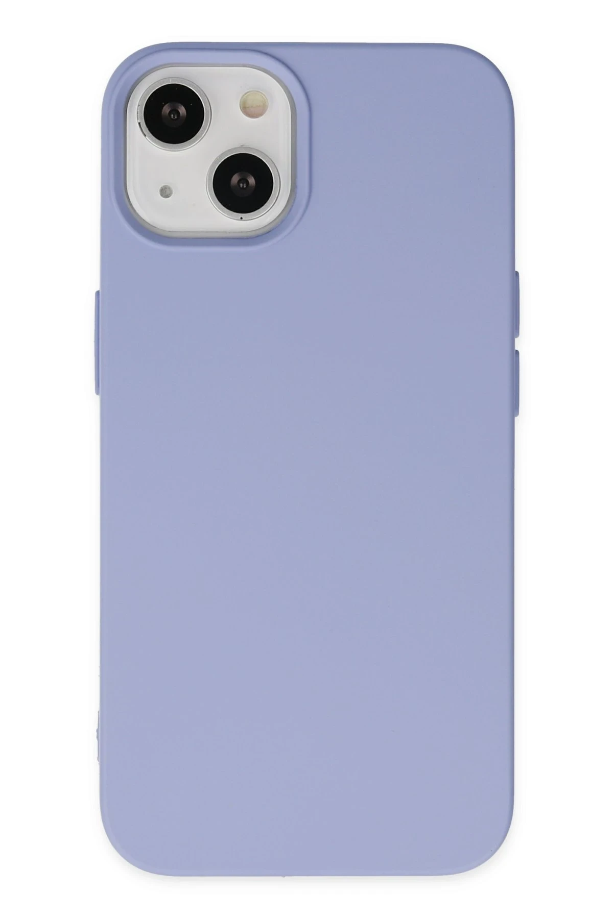 Newface iPhone 14 Kılıf Nano içi Kadife Silikon - Lila