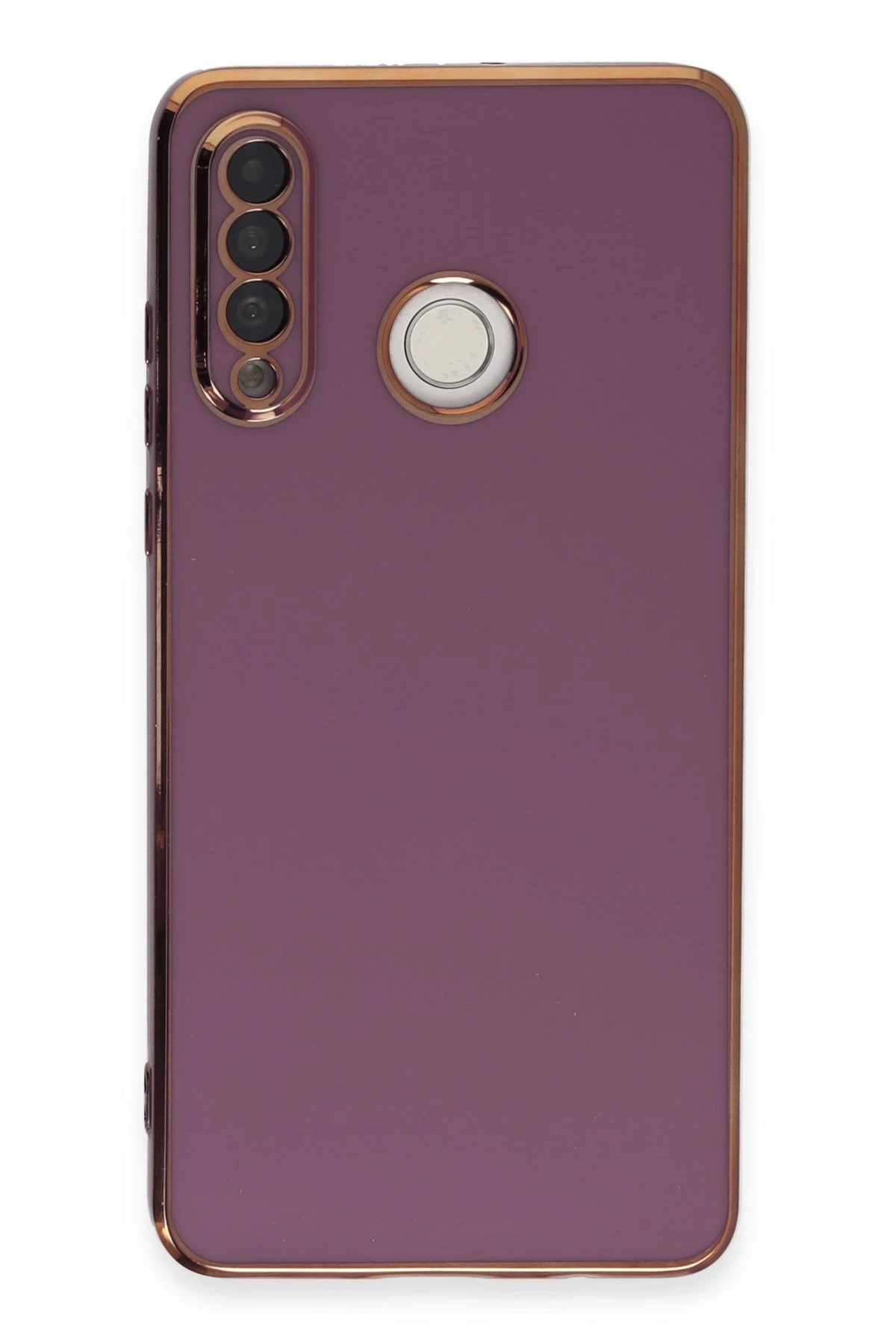 Newface Huawei P30 Lite Kılıf Volet Silikon - Mor