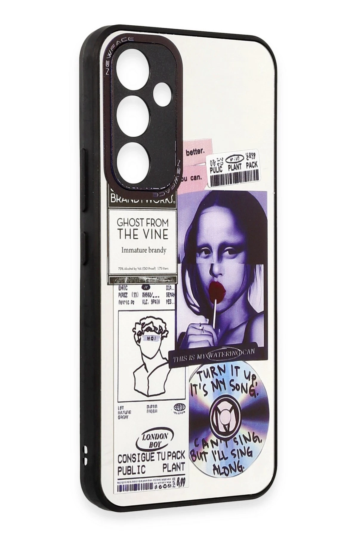 Newface Samsung Galaxy A34 5G Kılıf Mirror Desenli Kapak - Mirror - 2