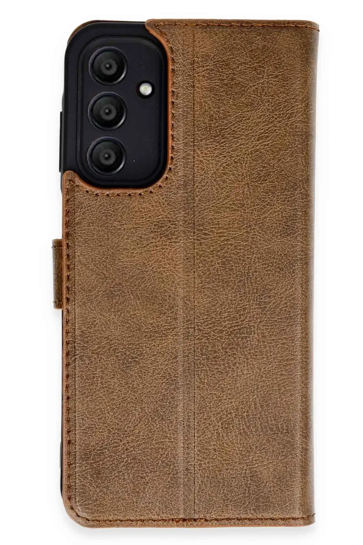 Newface Samsung Galaxy A35 5G Kılıf Trend S Plus Kapaklı Kılıf - Taba