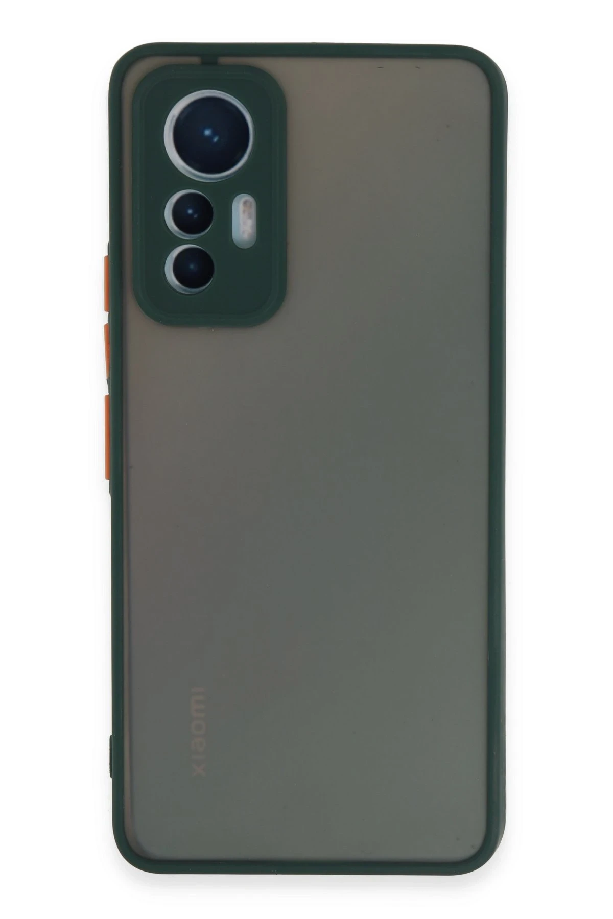 Newface Xiaomi Mi 12 Lite Kılıf Montreal Silikon Kapak - Yeşil