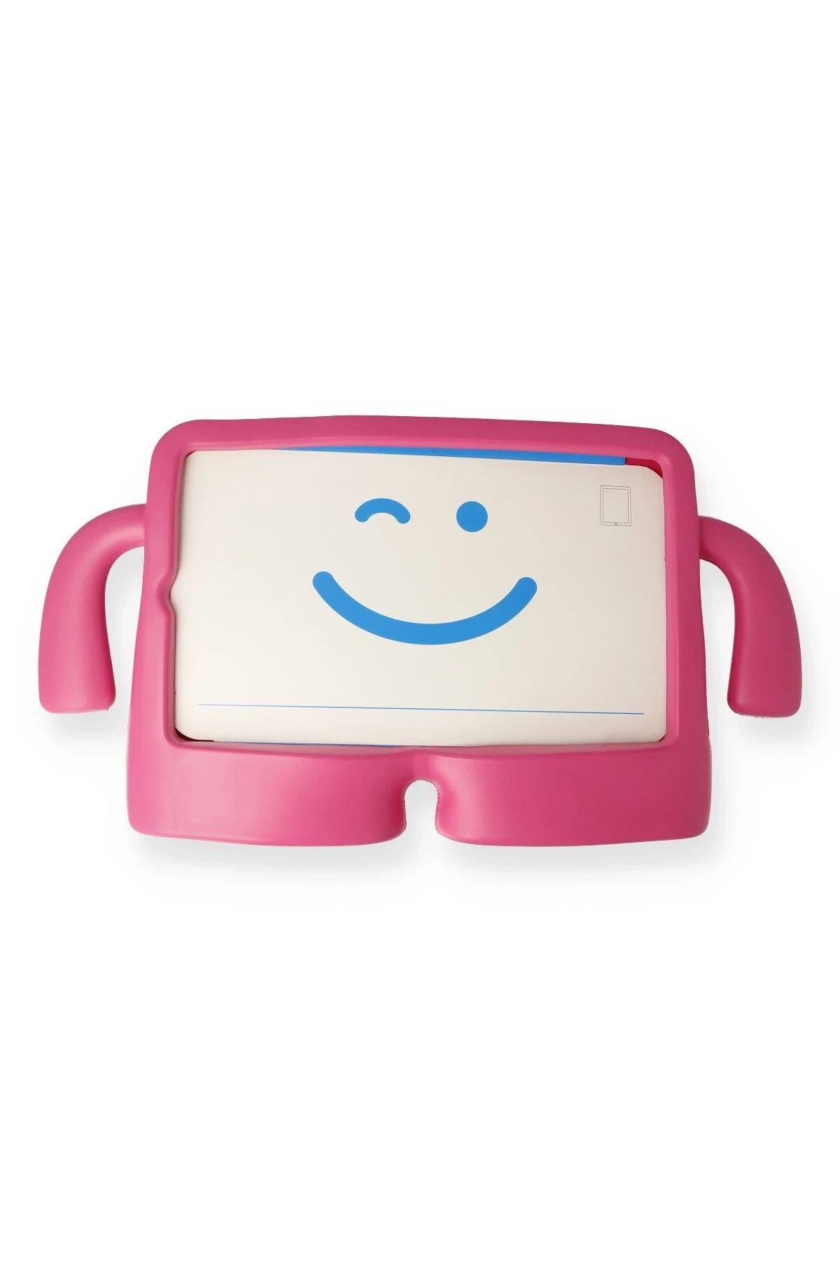 Newface iPad 4 9.7 Kılıf Karakter Tablet Silikon - Pembe