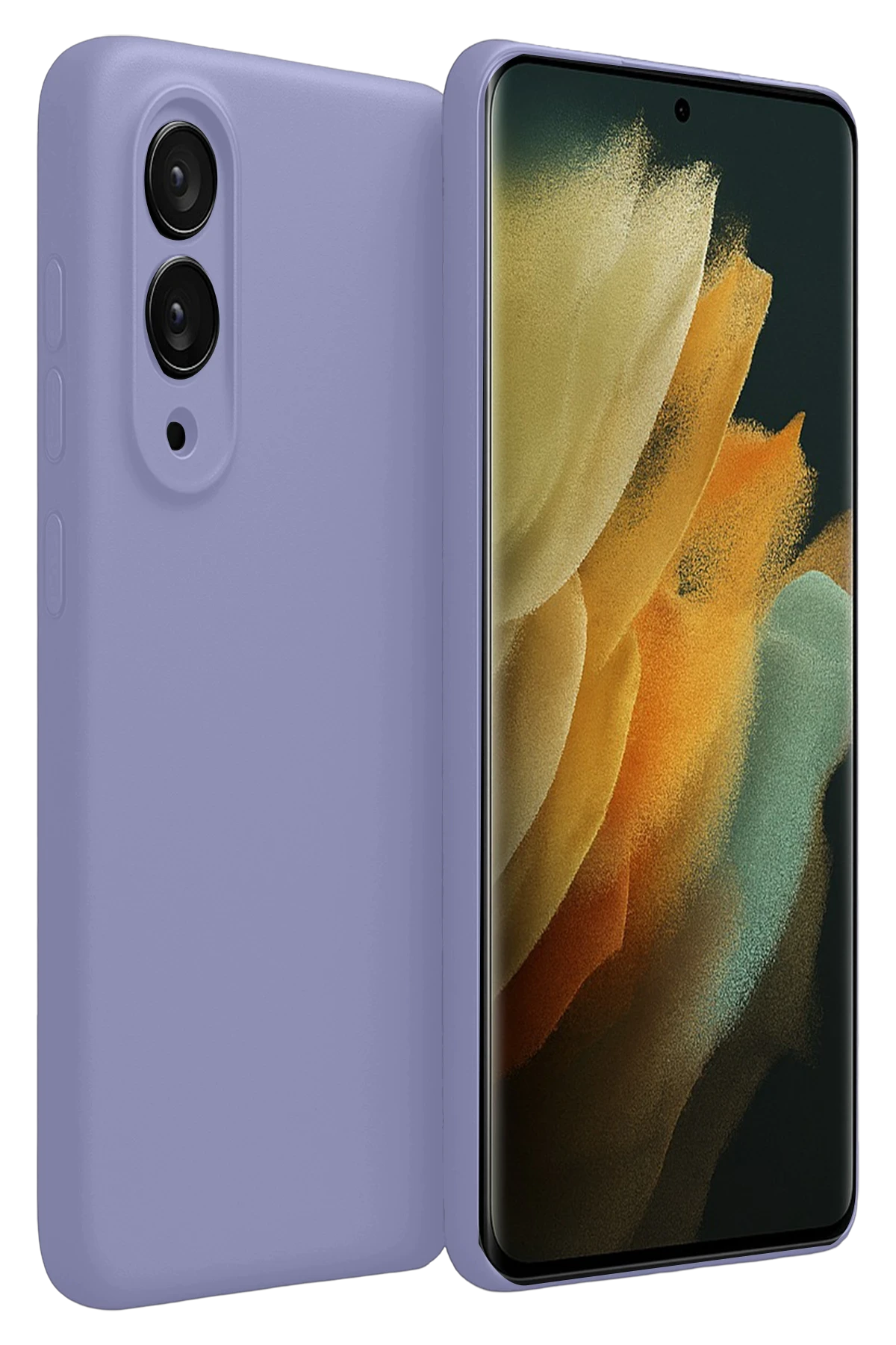 Newface Samsung Galaxy S25 Edge First Silikon - Lila