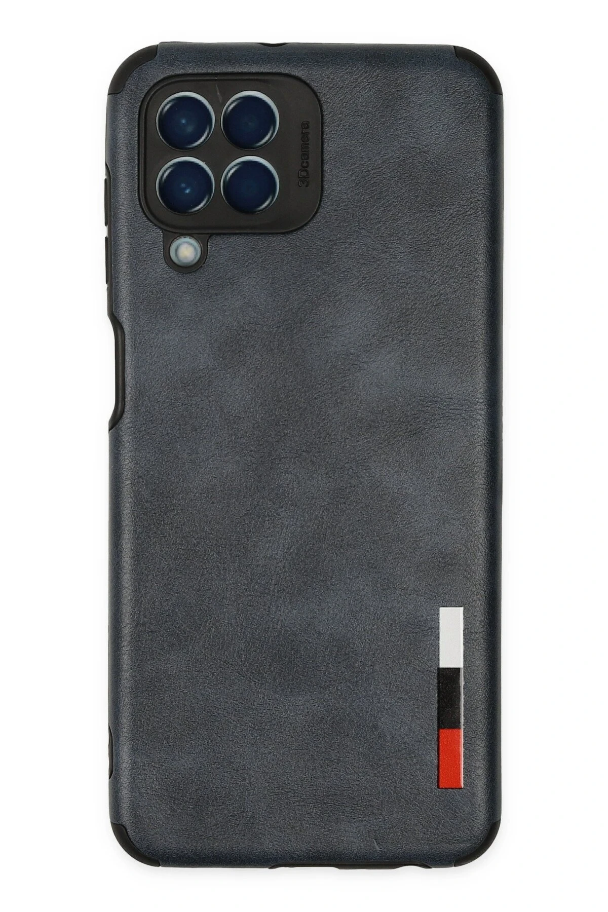 Newface Samsung Galaxy M33 Kılıf Loop Deri Silikon - Lacivert