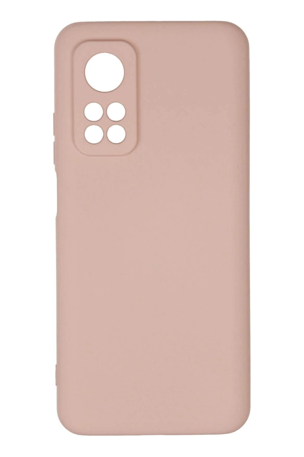 Newface Xiaomi Mi 10T Kılıf Nano içi Kadife Silikon - Pudra