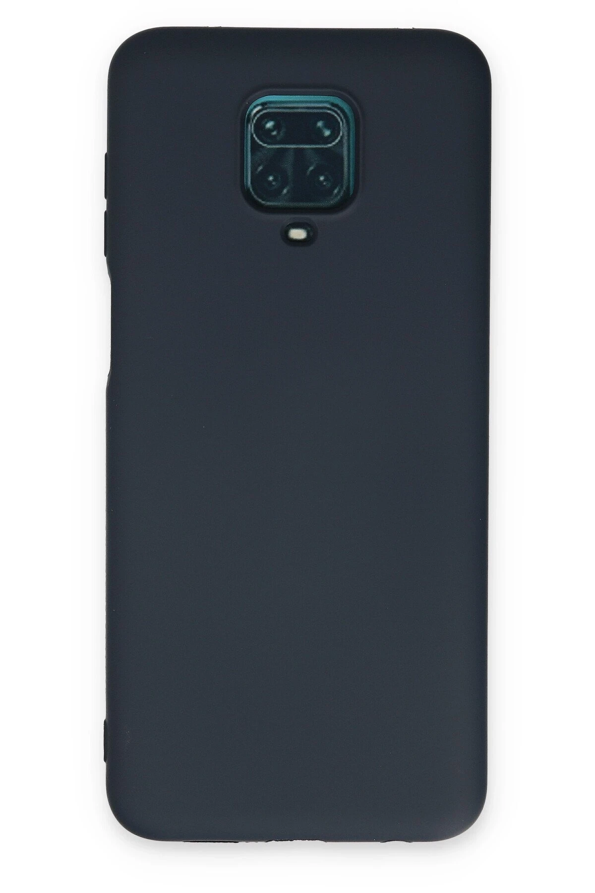 Newface Xiaomi Redmi Note 9 Pro Kılıf Nano içi Kadife Silikon - Lacivert