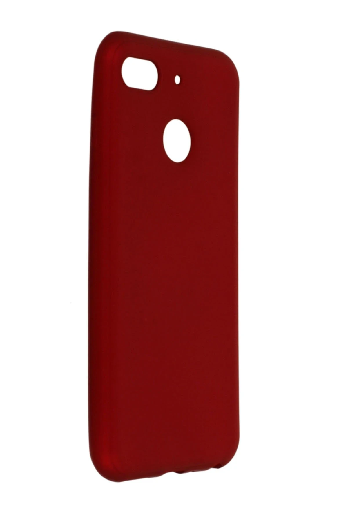 Newface General Mobile GM 8 Go Kılıf First Silikon - Bordo