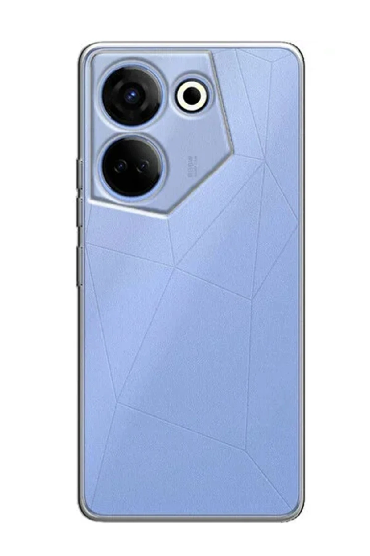 Newface Tecno Camon 20 Pro 5G Kılıf Lüx Şeffaf Silikon