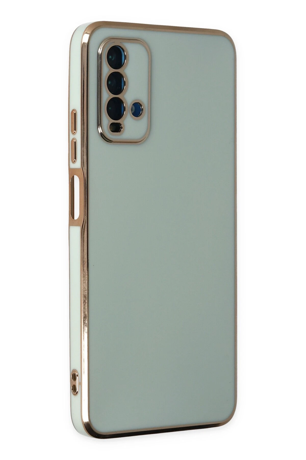 Newface Xiaomi Redmi 9T Kılıf Volet Silikon - Açık Yeşil