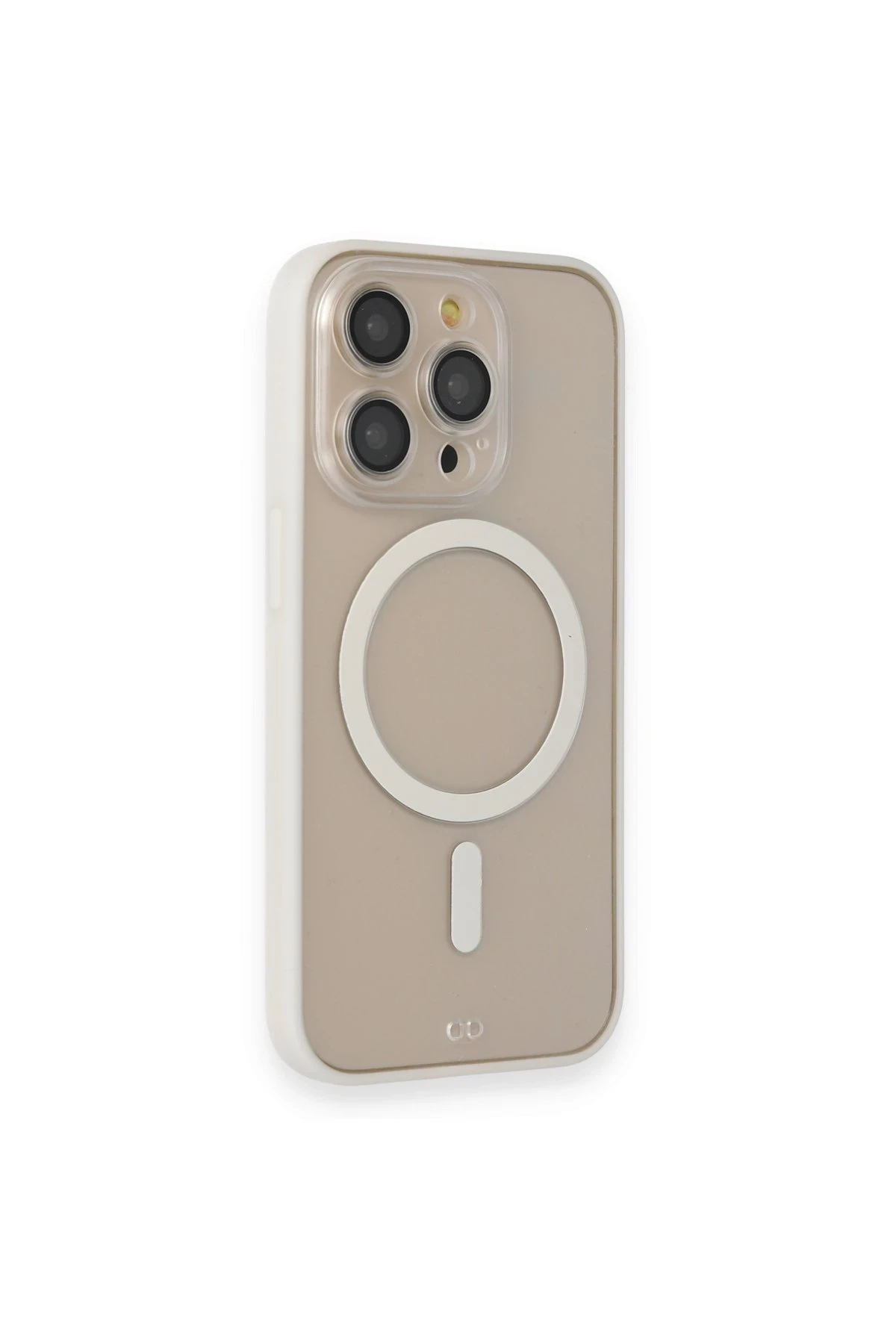 Newface iPhone 14 Pro Max Kılıf Grand Magneticsafe Kapak - Beyaz