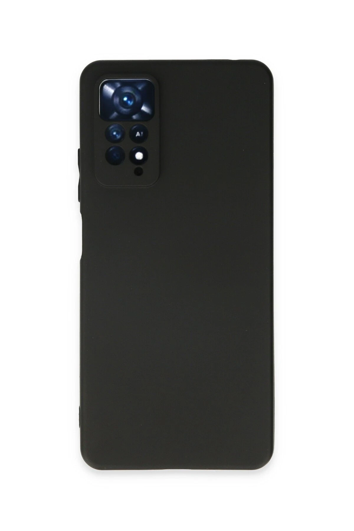 Newface Xiaomi Redmi Note 11 Kılıf First Silikon - Siyah