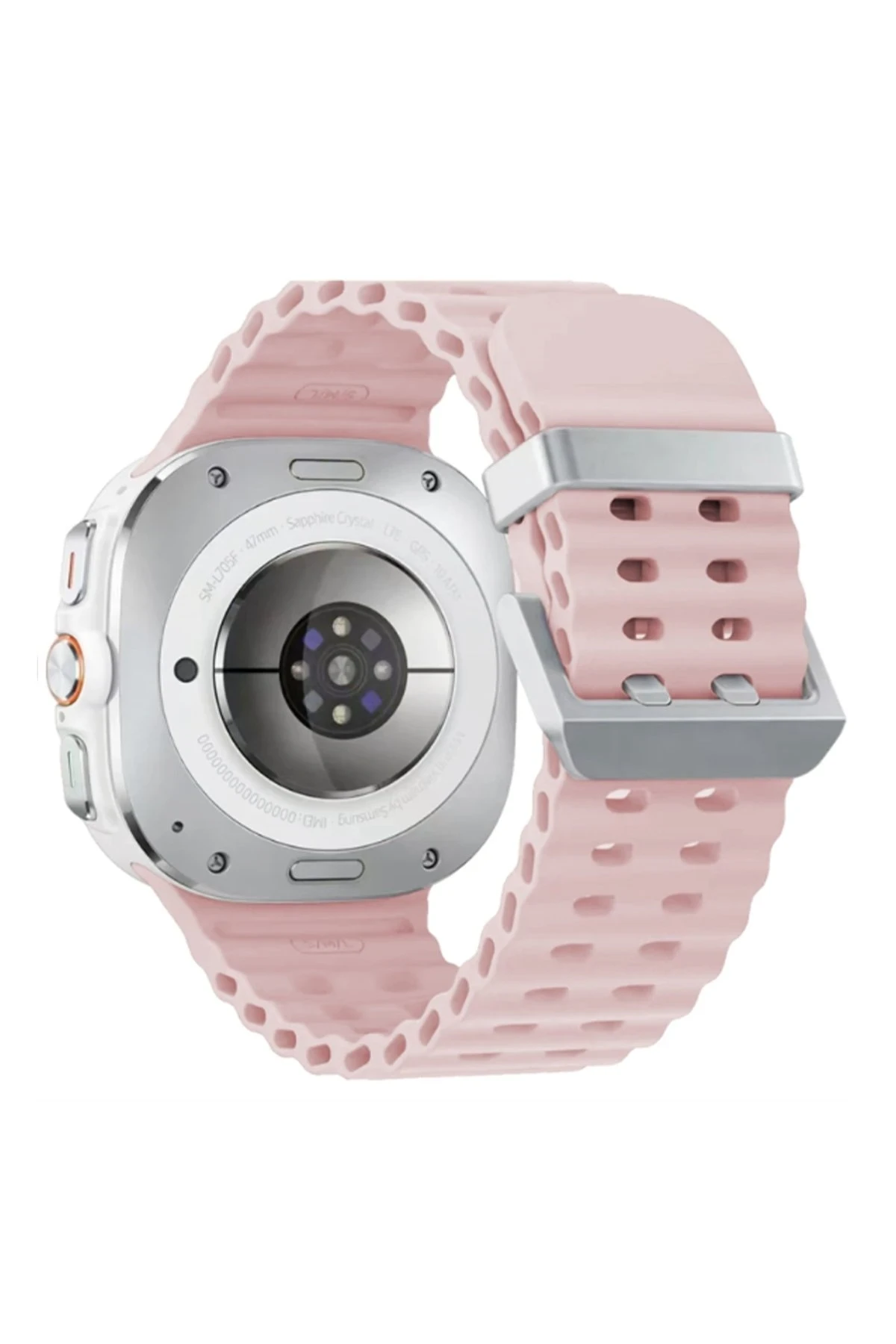 Newface Watch 7 Ultra KR417 Rug Silikon Kordon - Pudra