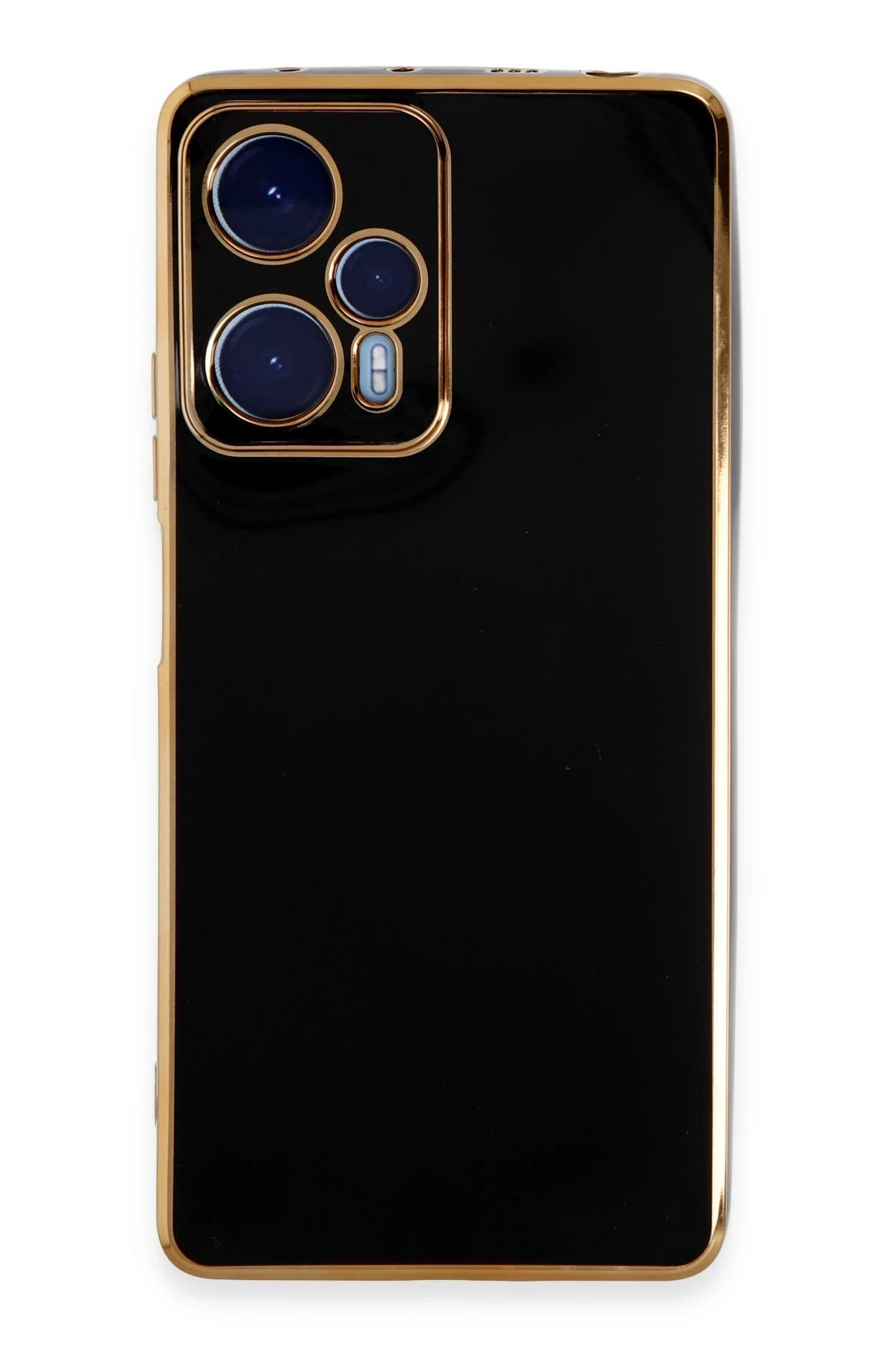 Newface Xiaomi Poco F5 Kılıf Volet Silikon - Siyah