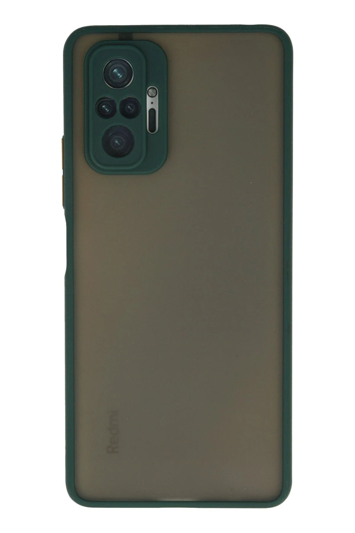 Newface Xiaomi Redmi Note 10 Pro Kılıf Montreal Silikon Kapak - Yeşil