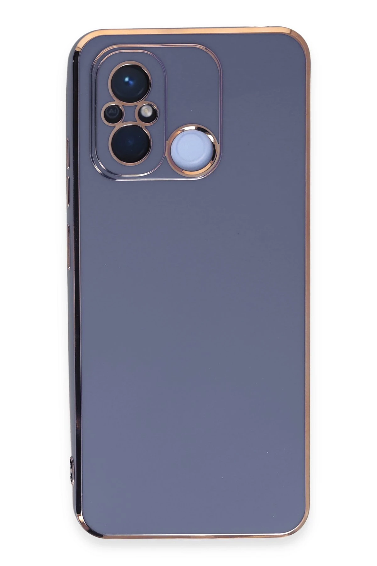 Newface Xiaomi Redmi 12C Kılıf Volet Silikon - Mavi