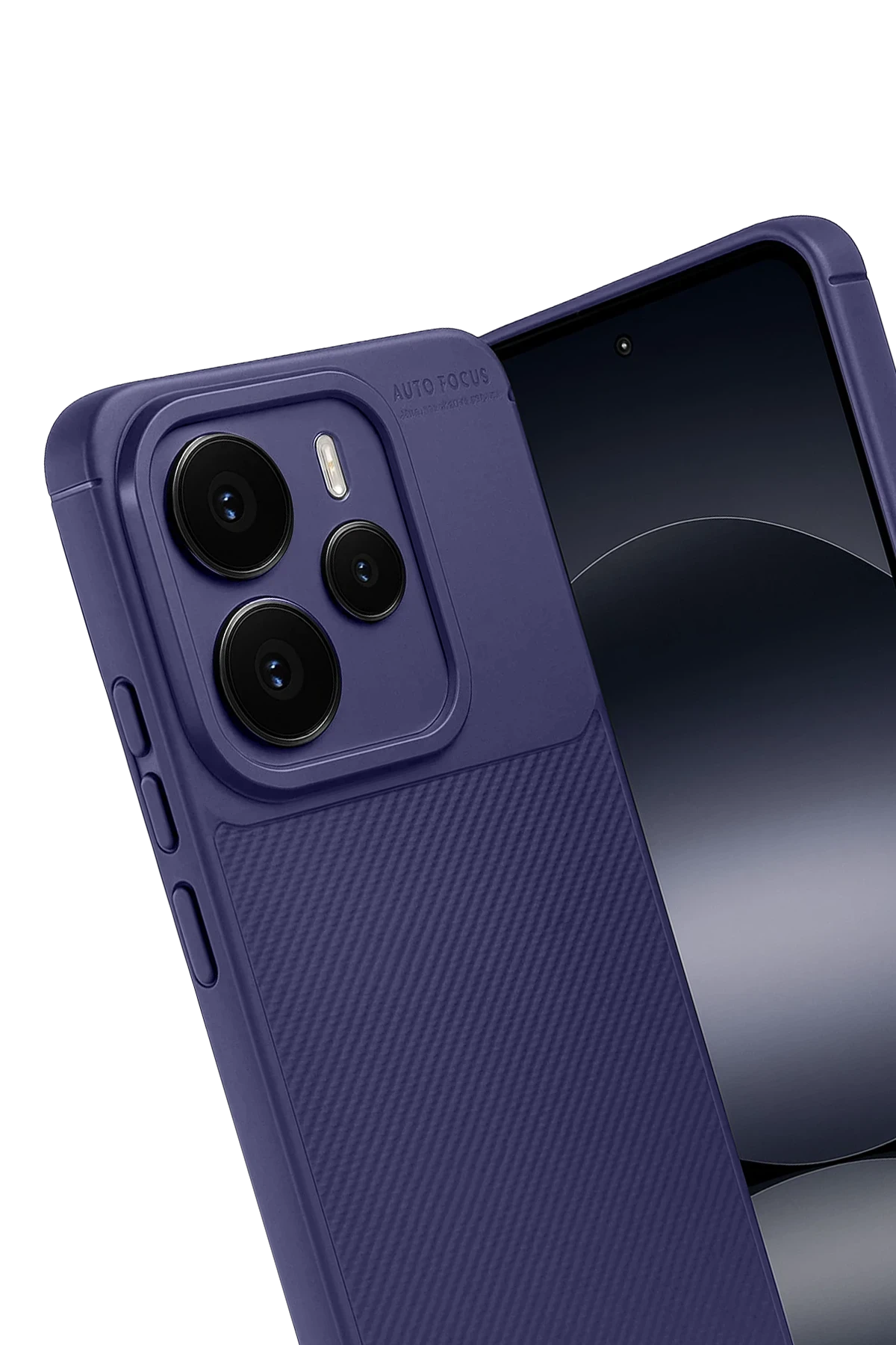Newface Xiaomi Note 14 5G Auto Focus Karbon Kapak - Lacivert
