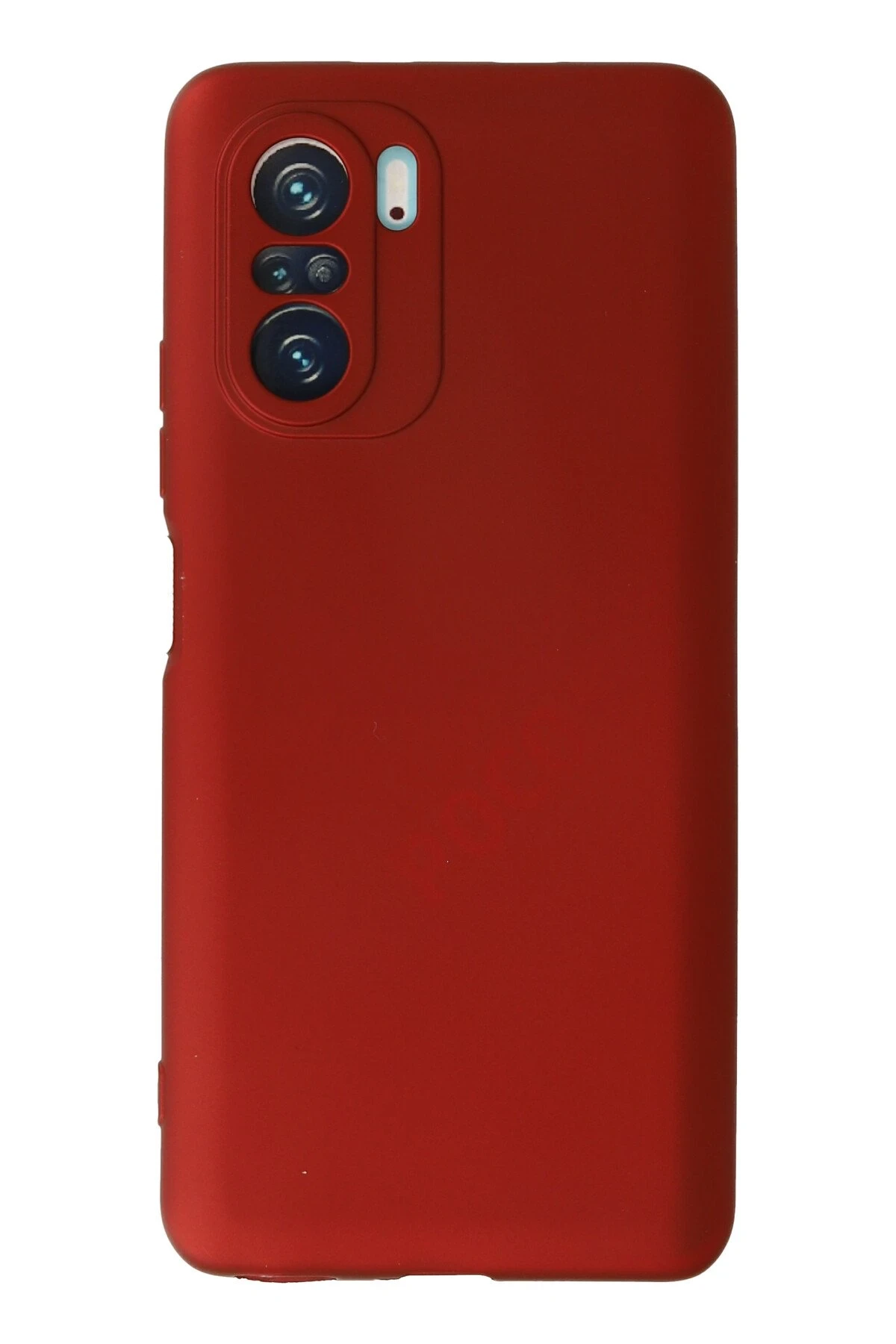 Newface Xiaomi Poco F3 Kılıf First Silikon - Kırmızı