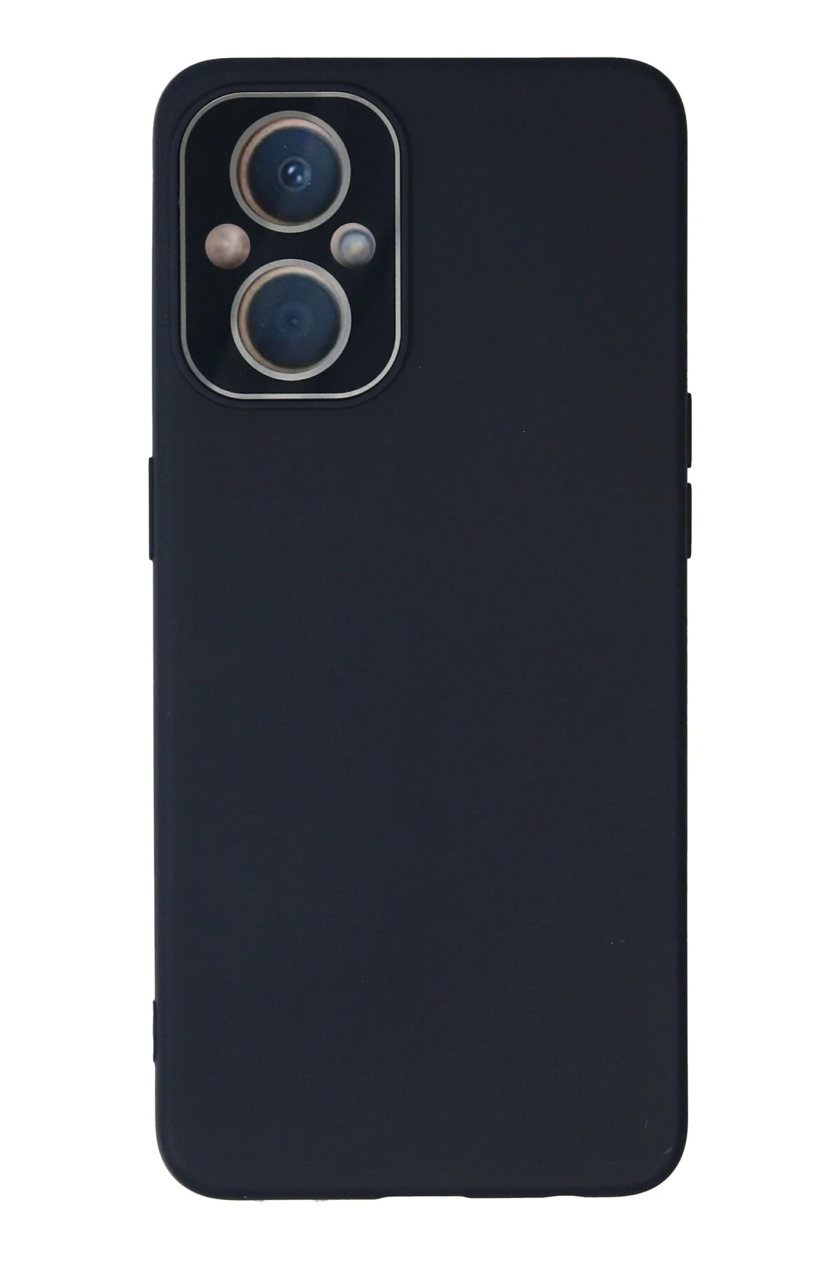 Newface Oppo Reno 7 Lite Kılıf Lansman Glass Kapak - Lacivert