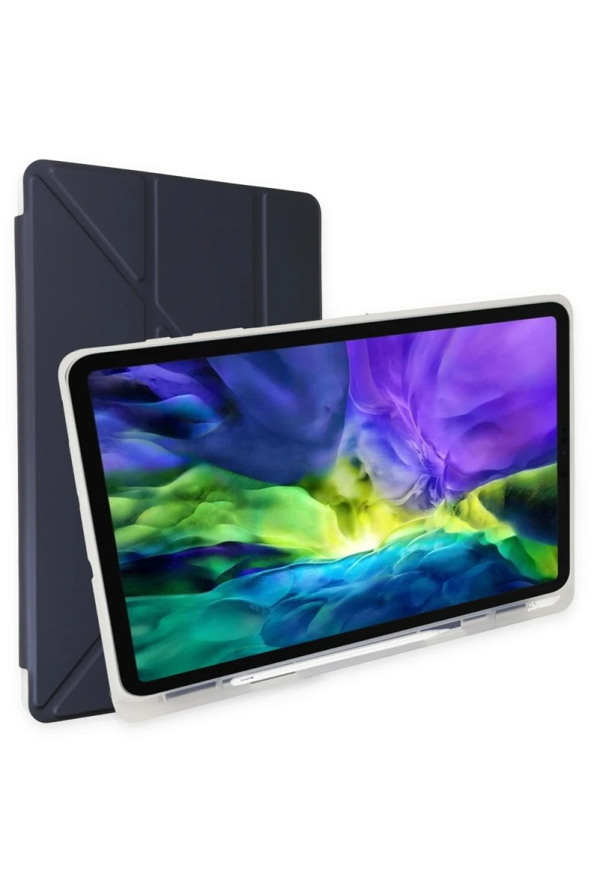Newface Xiaomi Redmi Pad Kılıf Kalemlikli Mars Tablet Kılıfı - Lacivert