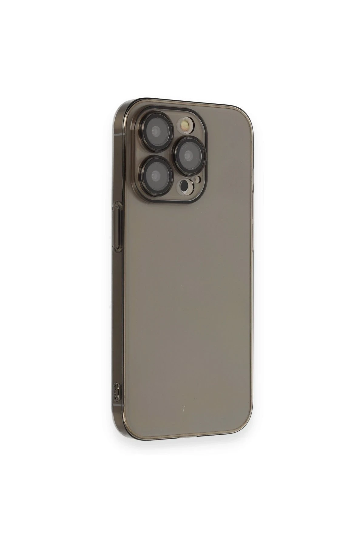 Newface iPhone 13 Pro Max Kılıf Armada Lensli Kapak - Siyah