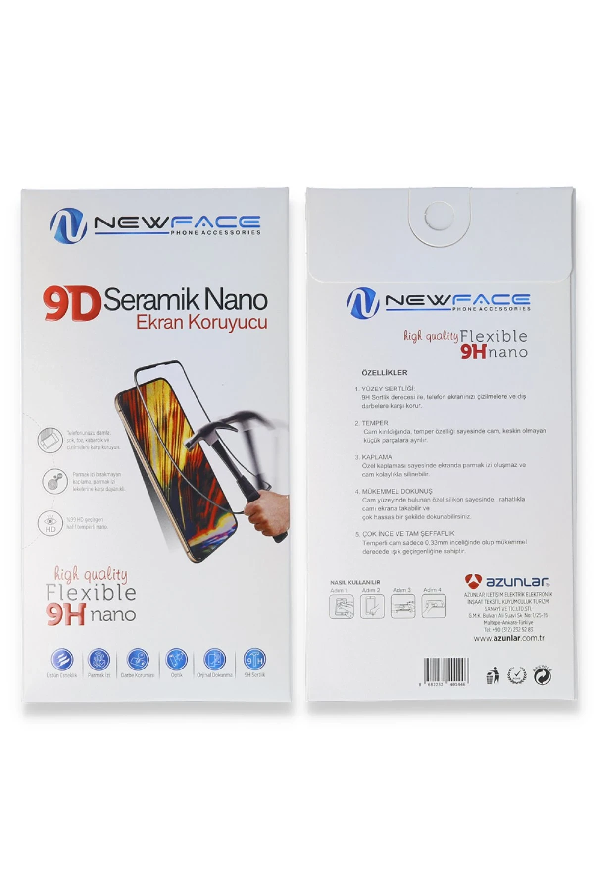 Newface Realme 10 Pro 5G Seramik Nano Ekran Koruyucu