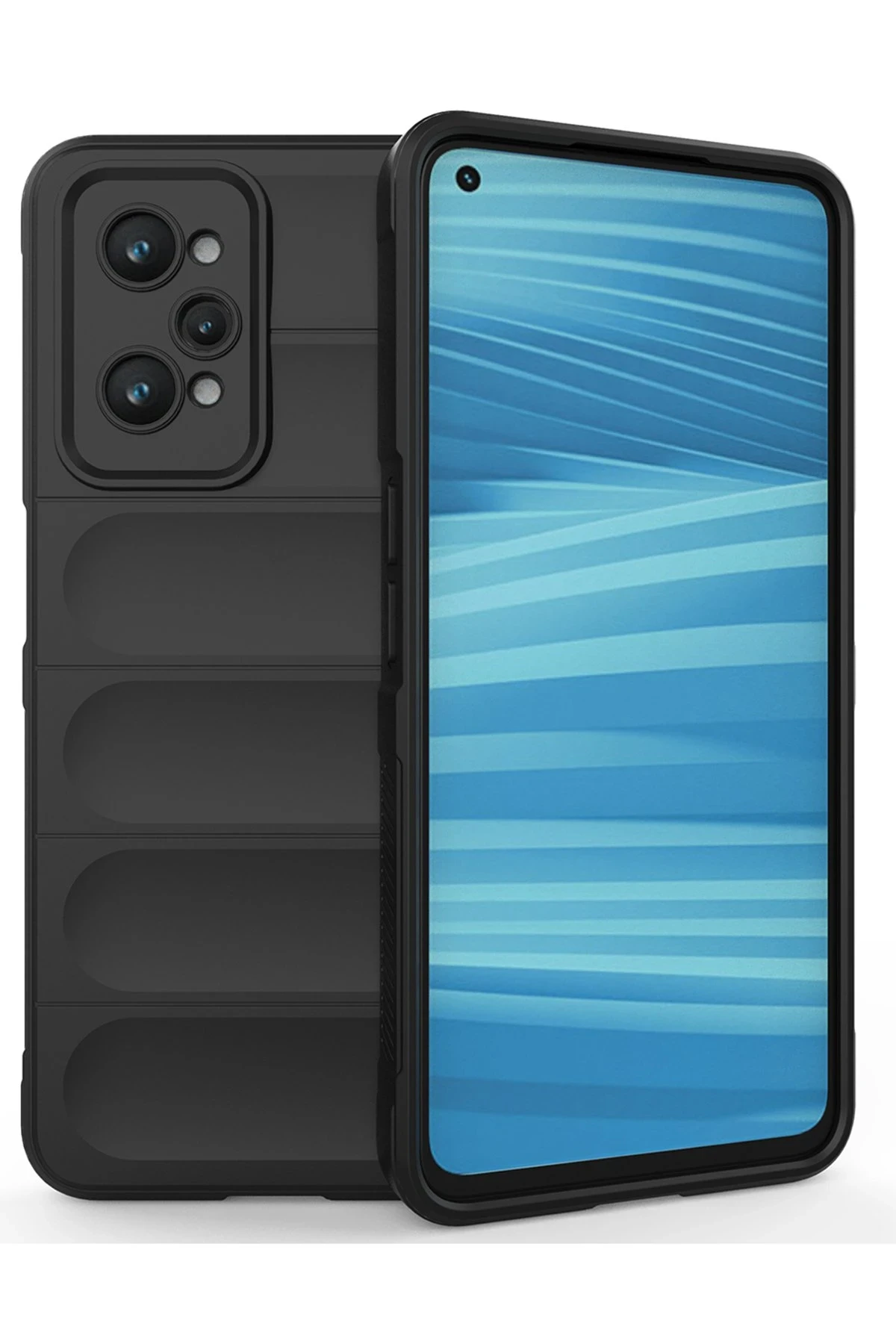 Newface Realme GT2 5G Kılıf Optimum Silikon - Siyah