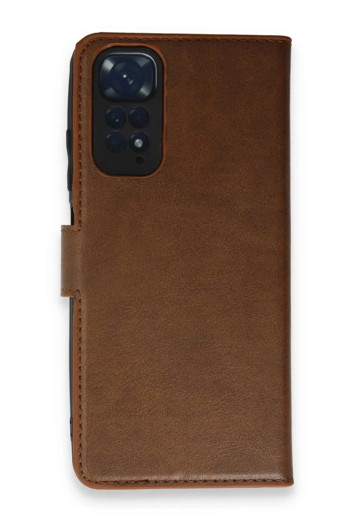 Newface Xiaomi Redmi Note 11 Pro Kılıf Trend S Plus Kapaklı Kılıf - Taba