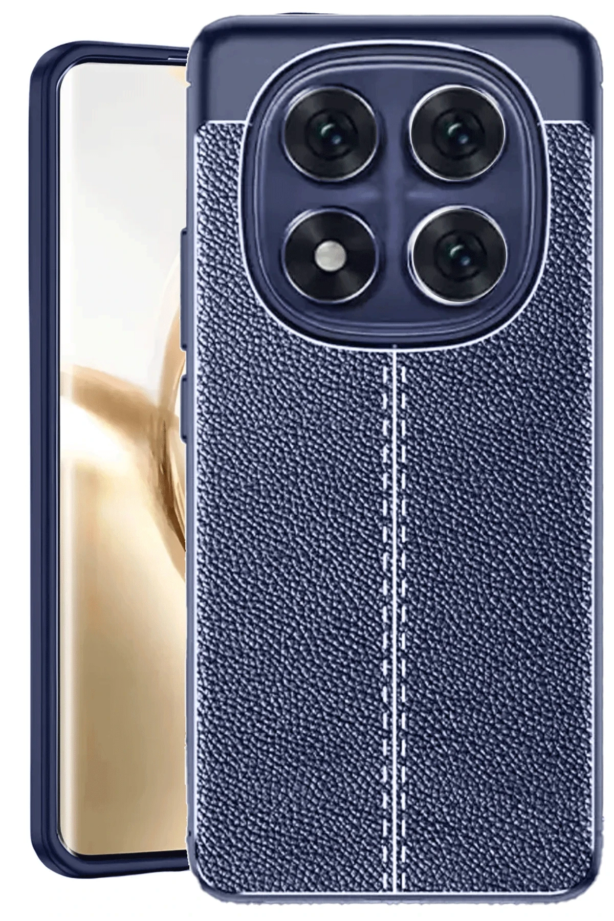 Newface Xiaomi Redmi Note 14 Pro 4G Kılıf Auto Focus Kapak - Lacivert