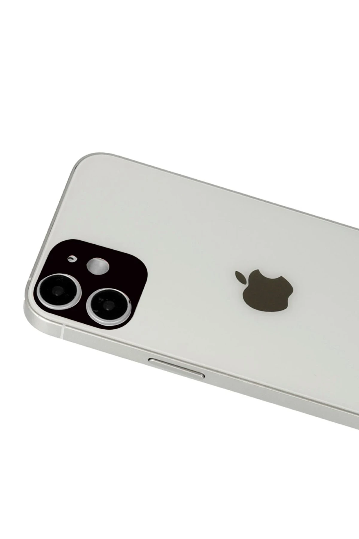 Newface iPhone 12 Rainbow Kamera Lens Koruma Cam - Siyah
