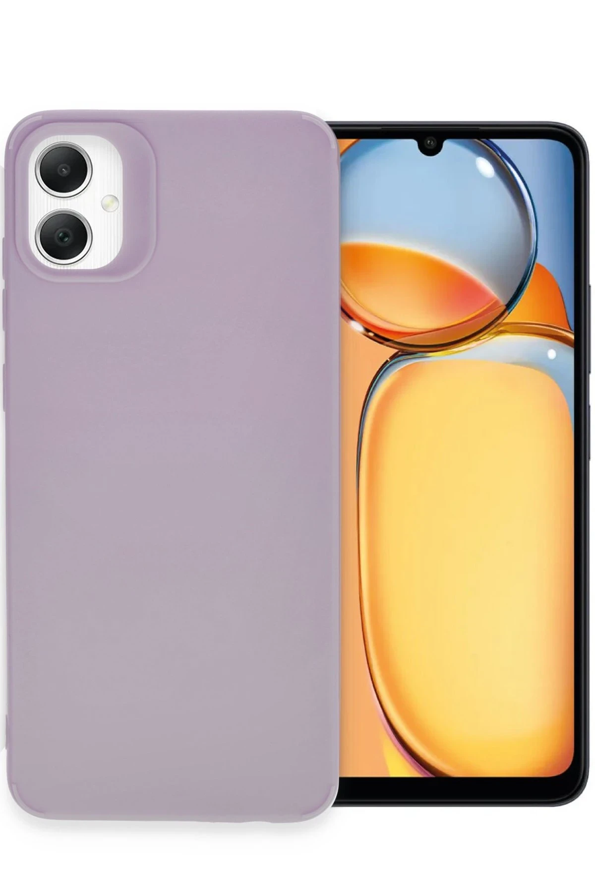 Newface Samsung Galaxy A05 Kılıf Petro Silikon - Lila
