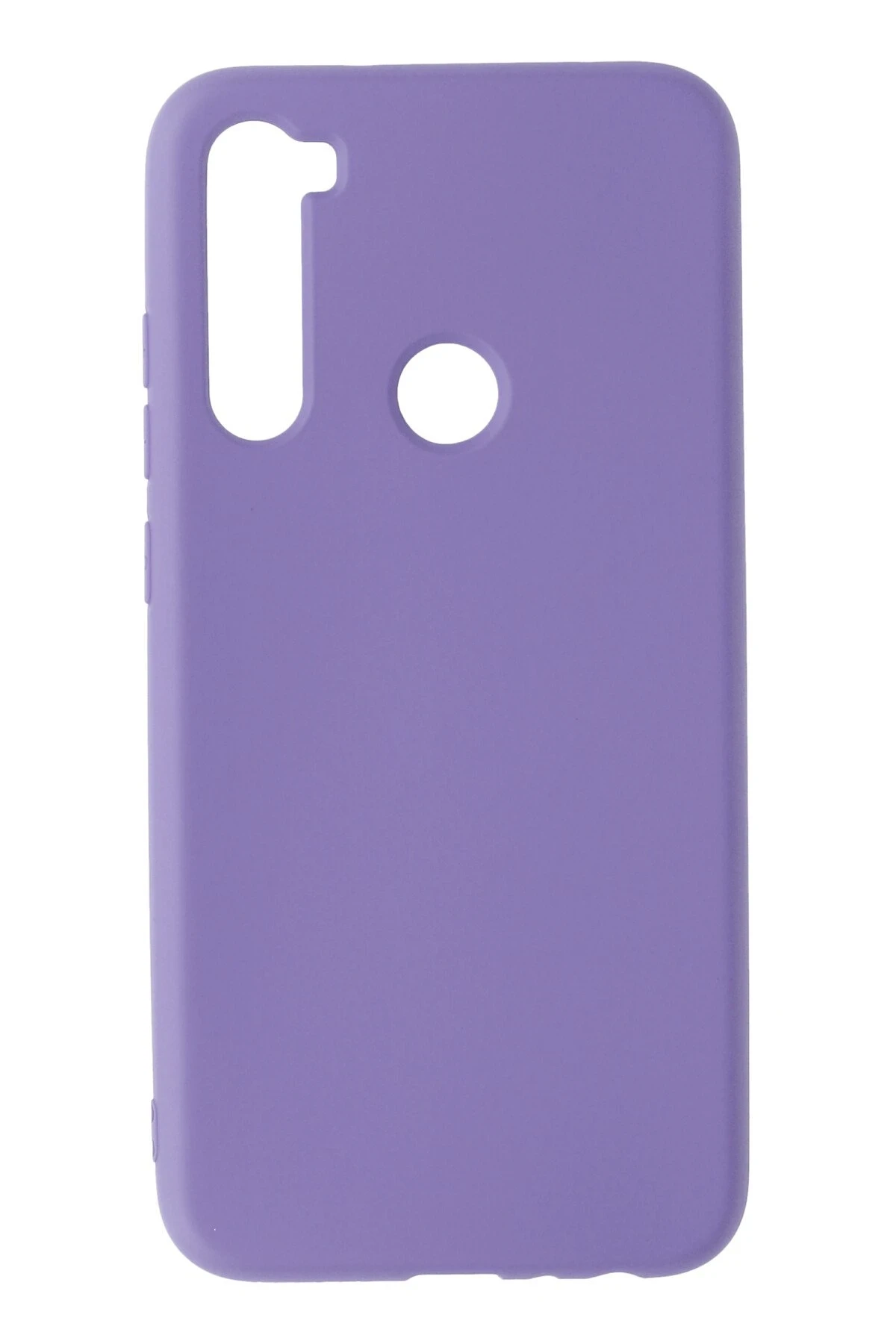 Newface Xiaomi Redmi Note 8 Kılıf Nano içi Kadife Silikon - Lila