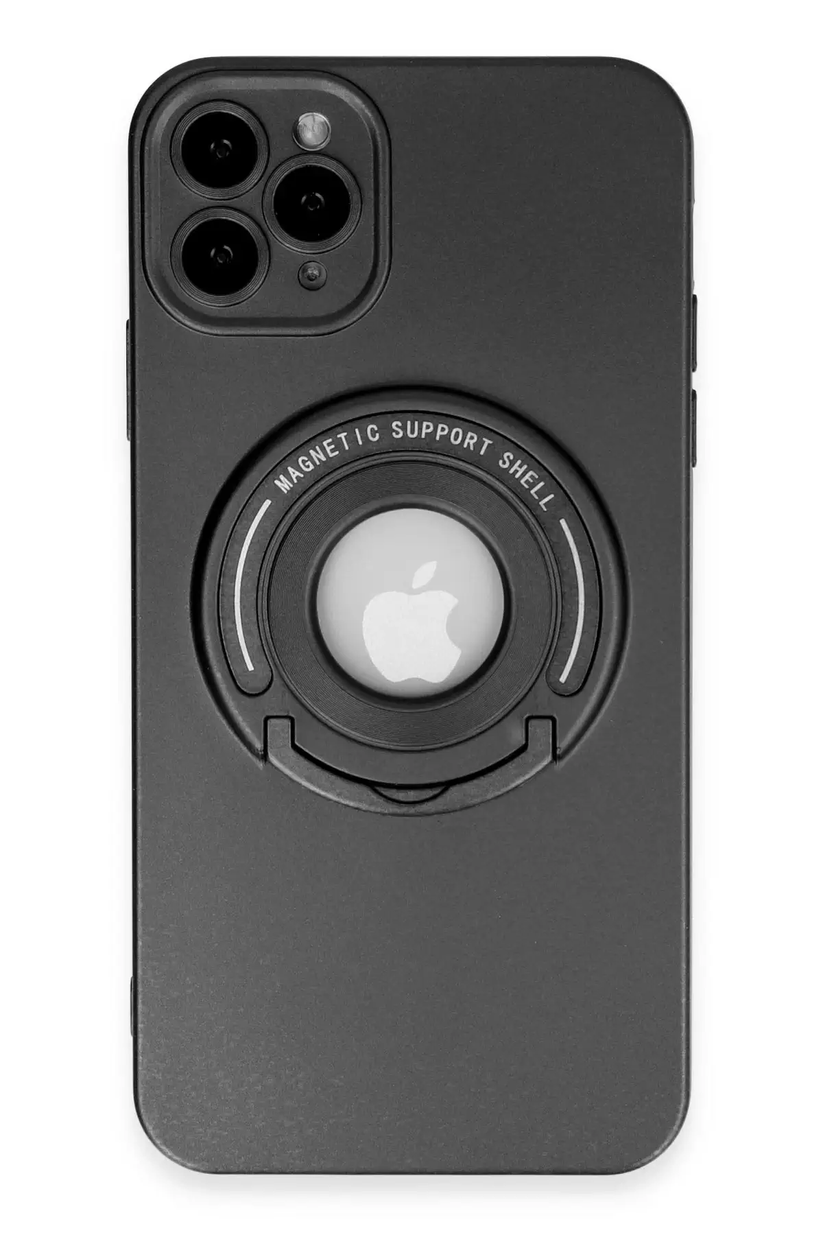 Newface iPhone 11 Pro Max Kılıf Lukka Magneticsafe Kapak - Siyah