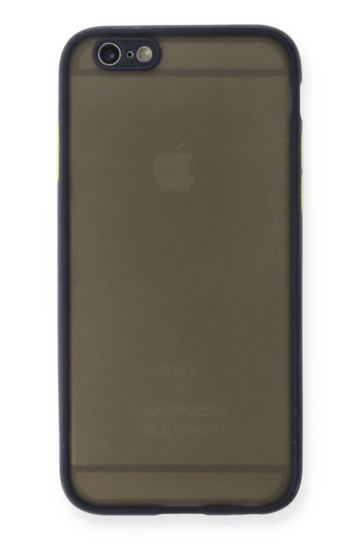 Newface iPhone 6 Kılıf Montreal Silikon Kapak - Lacivert