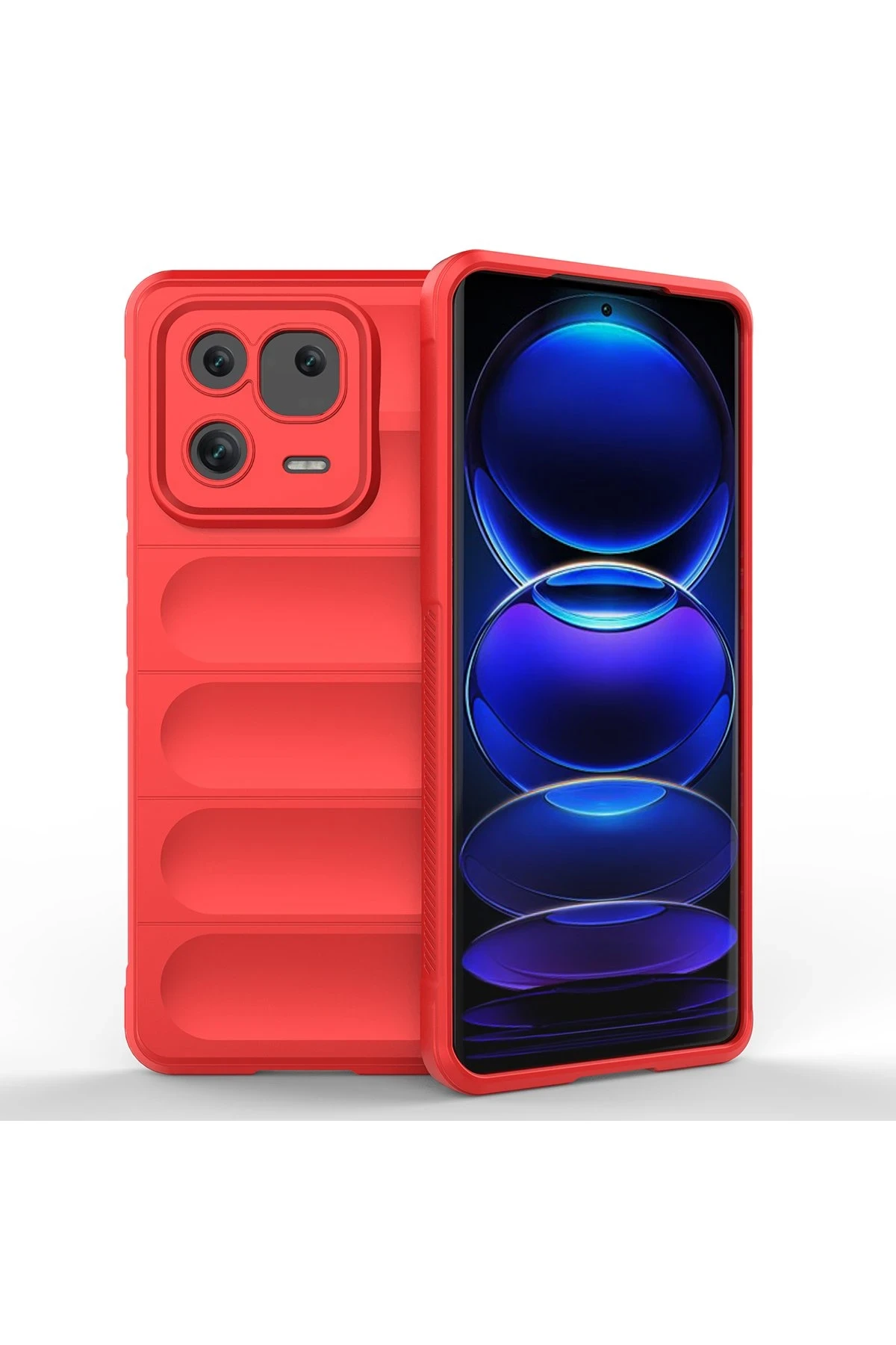 Newface Xiaomi Mi 13 Pro Kılıf Optimum Silikon - Kırmızı