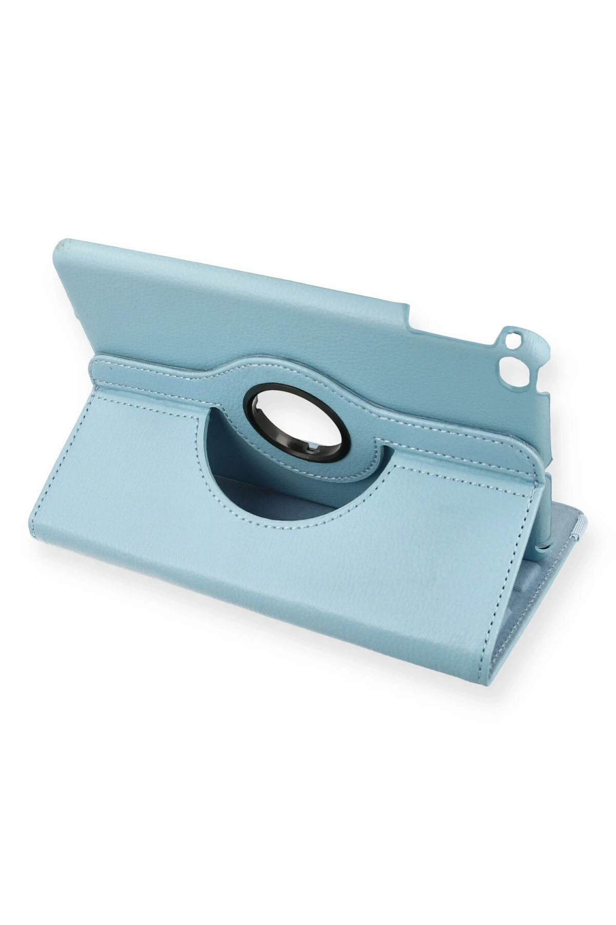 Newface iPad Mini 4 Kılıf 360 Tablet Deri Kılıf - Turkuaz