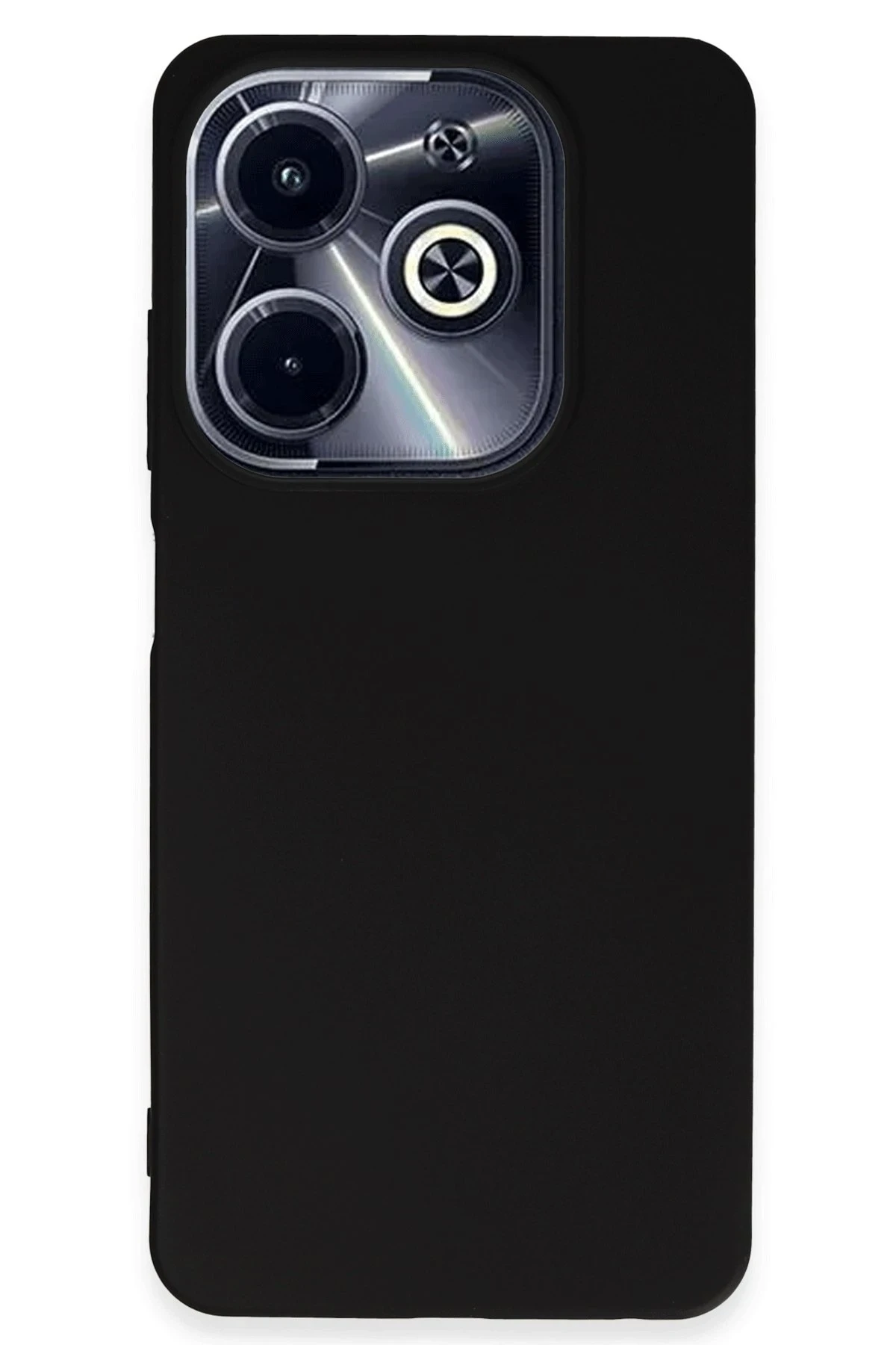 Newface İnfinix Hot 40i Kılıf First Silikon - Siyah